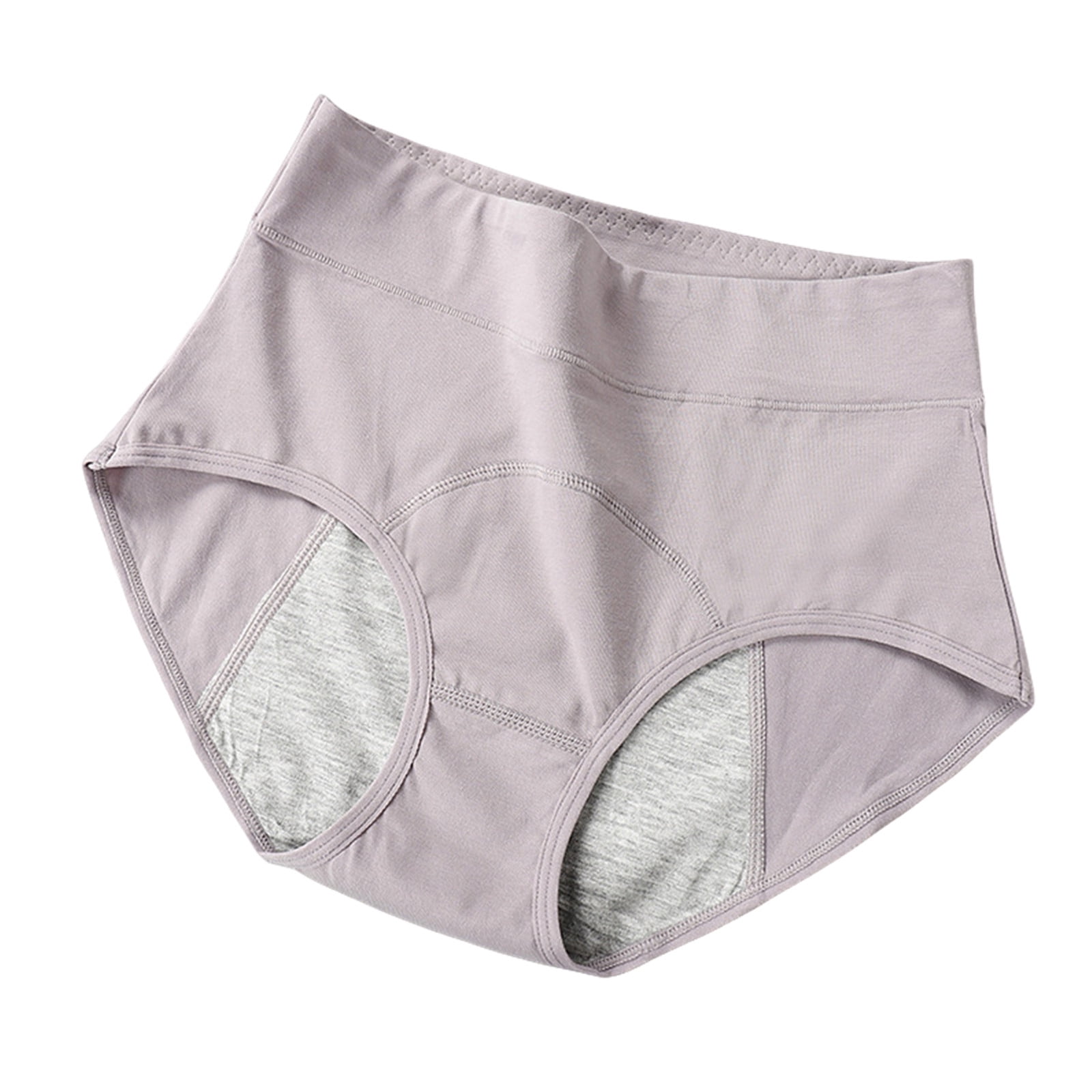 Miluxas Women's Incontinence Underwear High Absorbency Period Cotton Underwear Clearance Heavy