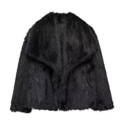 Shaggy Jacket Black