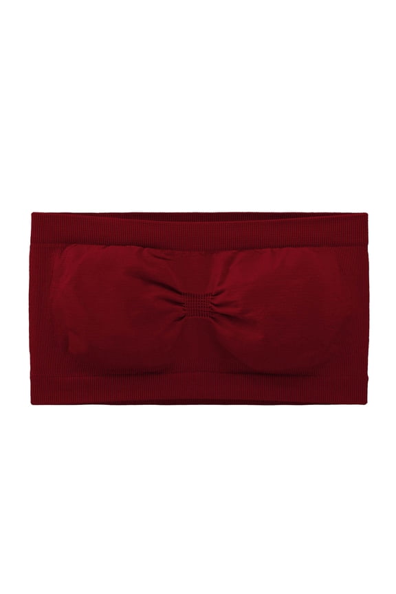 Women's Vest Yoga Comfortable Wireless Underwear Breast Wrapping Bras On Wine 20(XXXXXXL)