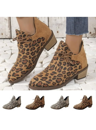 Cheetah Boots