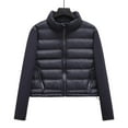 thumbnail image 1 of Miluxas Womens Quilted Jackets Lightweight Zipper Short Padded Coat with Pockets Gray 8(L), 1 of 3