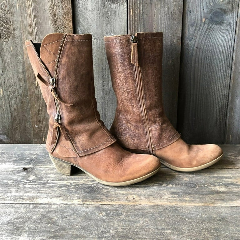 Low heel roper boots hot sale