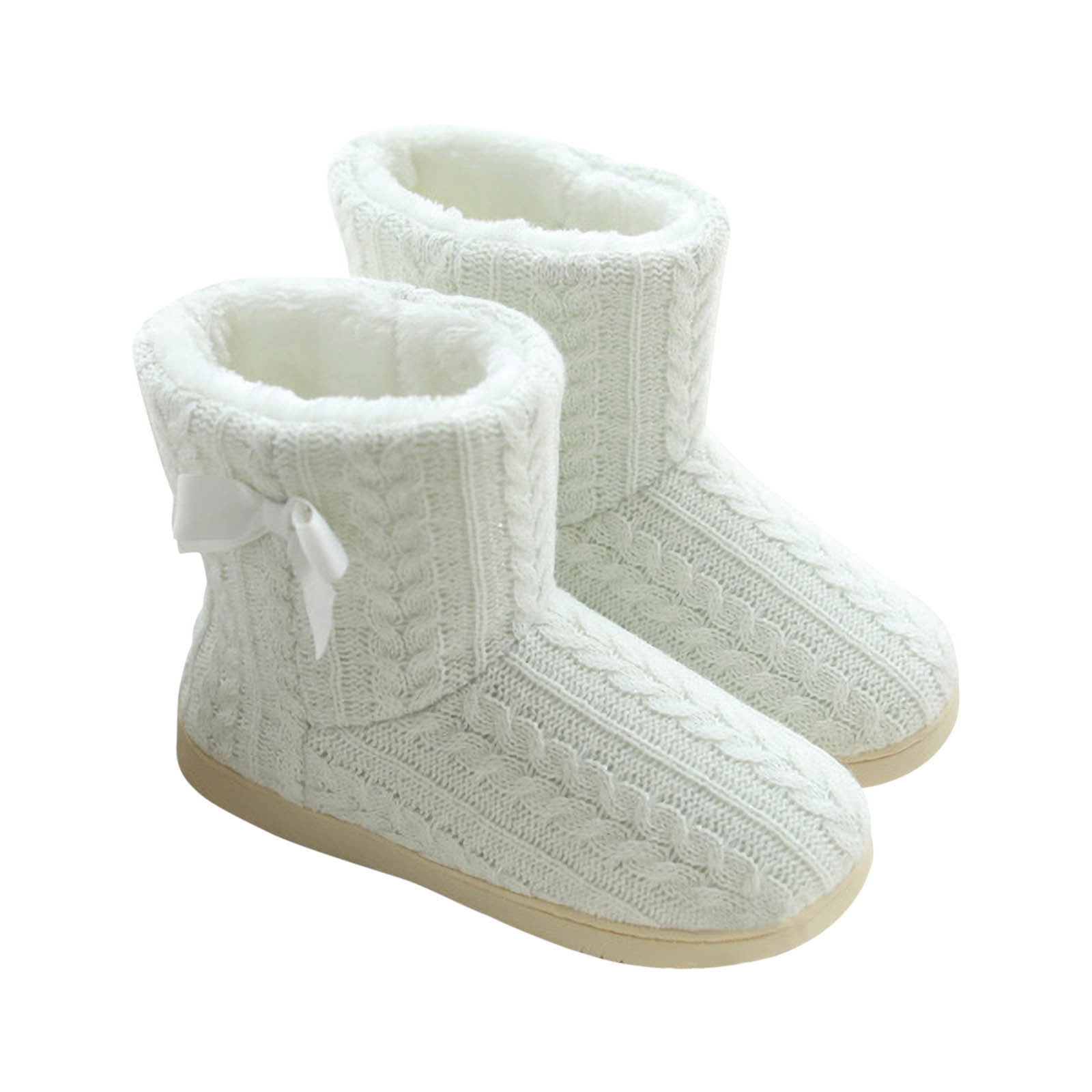 Fluffy Bunny Indoor Boots