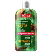 Milva Pine Tar Shampoo - 6.7 Fl Oz Natural Shampoo for Dry Itchy & Flaky Scalp