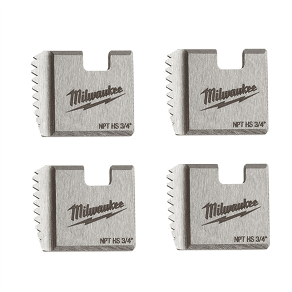 Milwaukee Tool 1-1/2 Inch HIGH SPEED NPT Portable Pipe Threading Dies