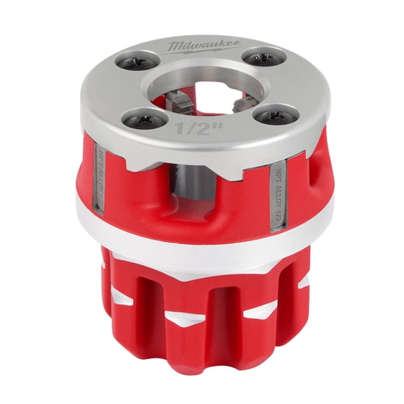 Milwaukee Tool Milwaukee Compact 1/2 Inch ALLOY NPT Portable Pipe Threading Forged Aluminum Die Head