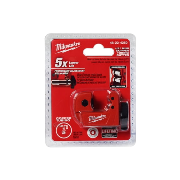 Milwaukee 1/2 in. Mini Copper Tubing Cutter 48-22-4250