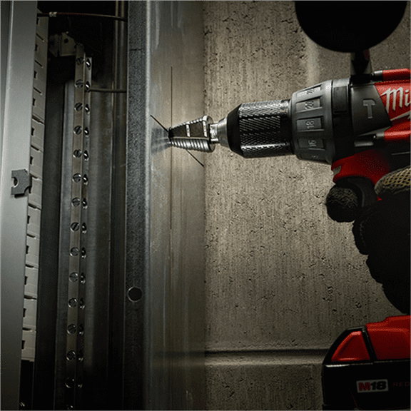 Milwaukee Tool #12 Step Drill Bit, 7/8" - 1-3/8"