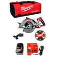 thumbnail image 1 of Milwaukee 18V 7-1/4 in. Li-Ion Cordless Circular Saw Kit 12.0 Ah 2830-21HD, 1 of 9