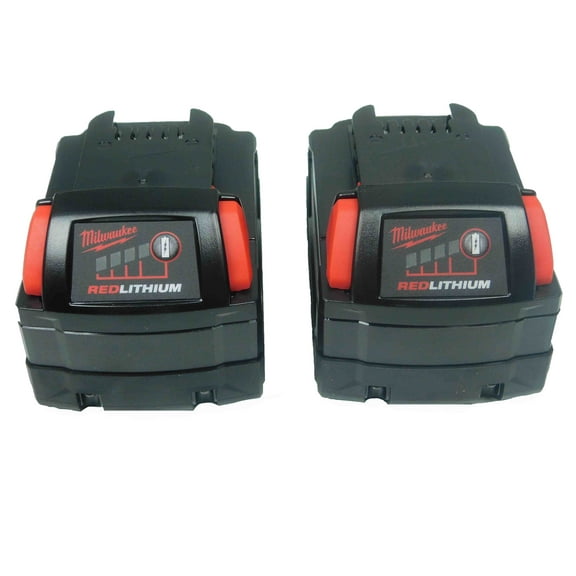 Milwaukee 18V Battery 2 Pack 48-11-1840 REDLITHIUM 4.0Ah Extended Capacity 18-V
