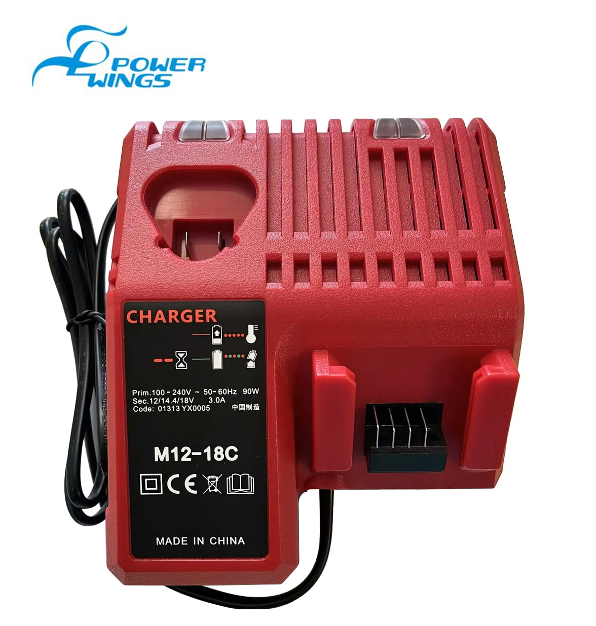 Milwaukee 18V Charger for M18 M12 18V 220V Li ion Tool Battery 48 59 1812 48 59 1807 48 59 1806 48 59 1840 2710 20 Walmart