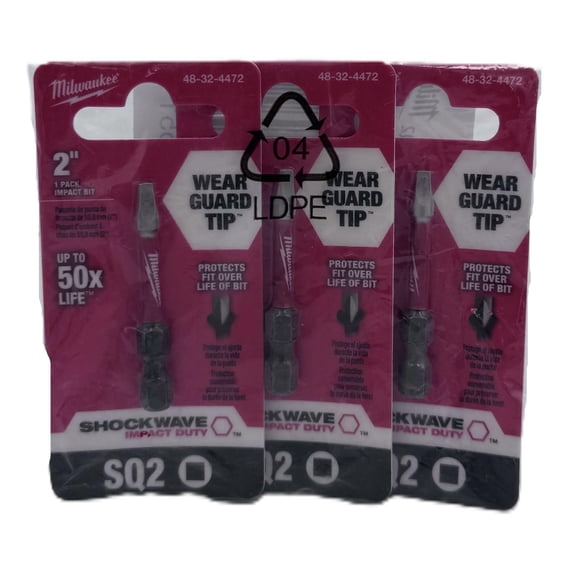 Milwaukee #2 2" Square Power Bit