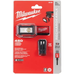 Milwaukee 2012R 450 Lumens Rechargeable Magnetic Headlamp and Task Light