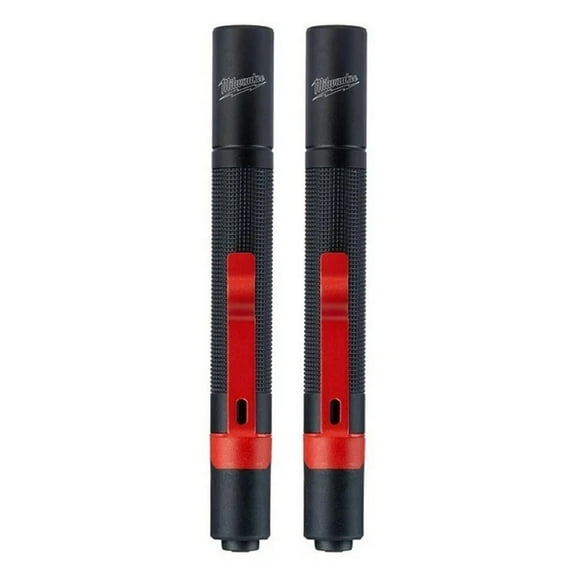 Milwaukee 2105P Penlight 100 Lumen W/ Rubber Bite Zone | Value 2-Pack