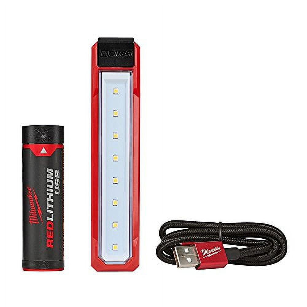 Modern Clip-On White LED Security Floodlight, Rechargeable & Portable