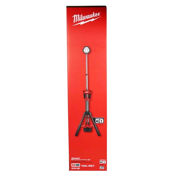Milwaukee 2131-20 M18 18-volt Lithium-ion Cordless Rocket Dual Power Tower