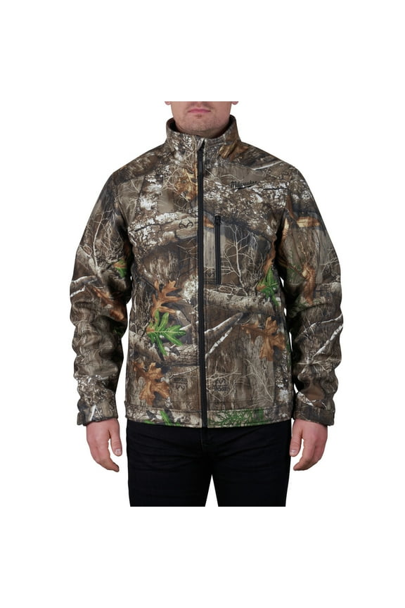 M12 Quietshell L Long Sleeve Unisex Full-Zip Heated Jacket Kit Camouflage