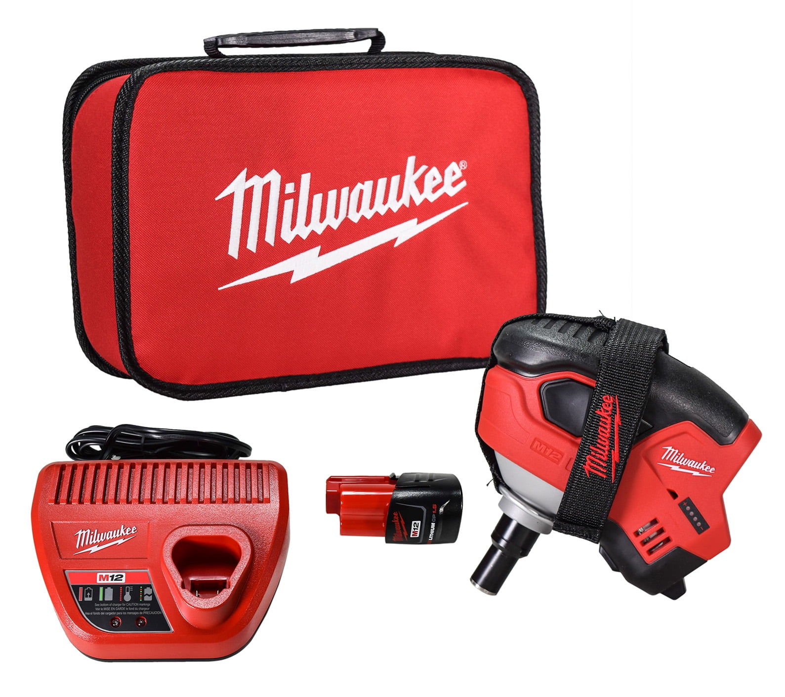 milwaukee-2458-21-12v-cordless-lithium-ion-palm-nailer-kit-with-1-5ah