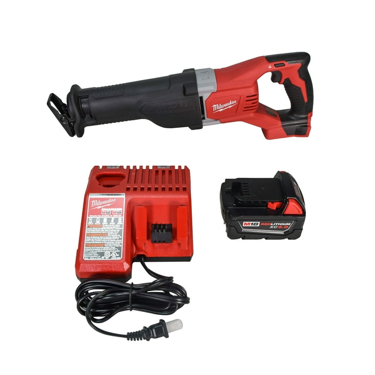 Sawzall with battery and charger deals