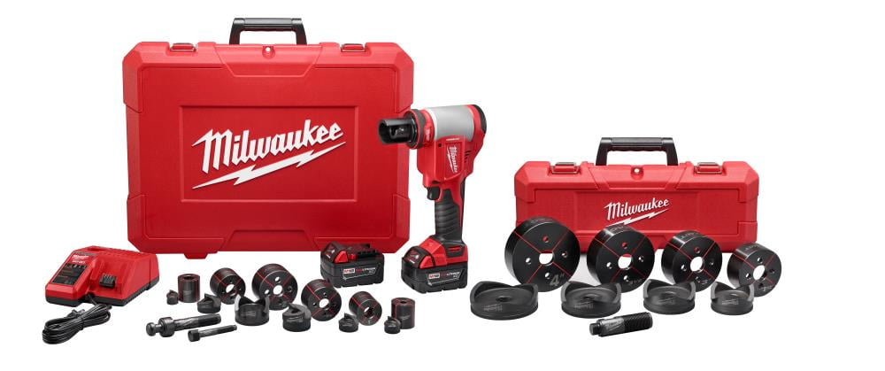Milwaukee M18 FORCE LOGIC Cordless Lithium-Ion High Capacity Knockout ...