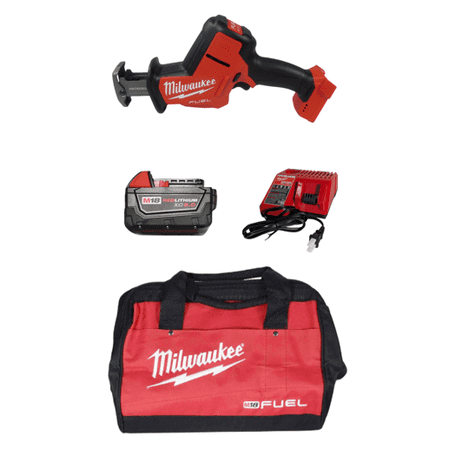Milwaukee 2719-21 - M18 Fuel Hackzall 7/8" 18V 5.0Ah Li-Ion Cordless Brushless Straight Handle Reciprocating Saw Kit