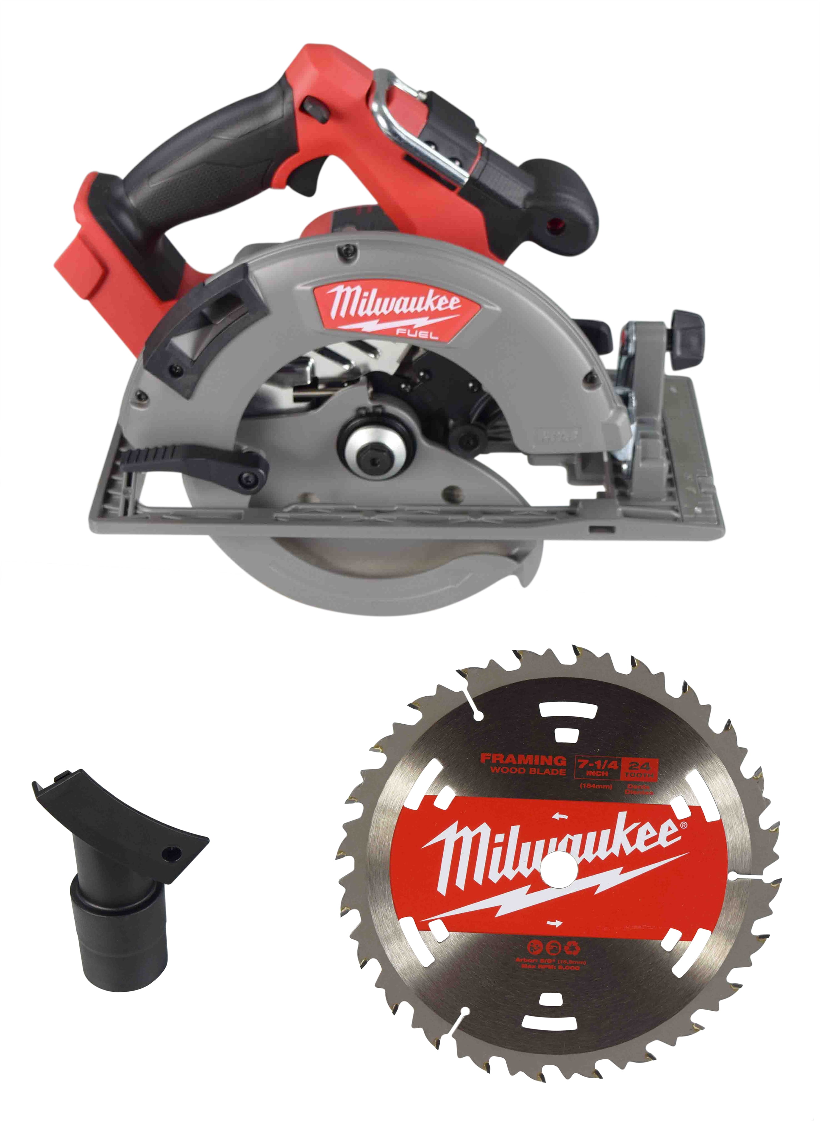 Milwaukee 2732-20 M18 18V, 7-1/4 Circular Power Saw 15A, 5800 RPM
