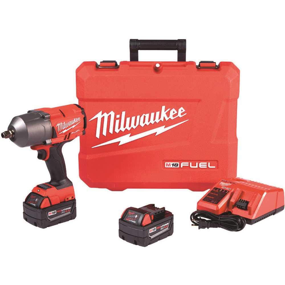 Milwaukee 2767-22 Fuel High Torque 1/2" Impact Wrench w/ Friction Ring Kit
