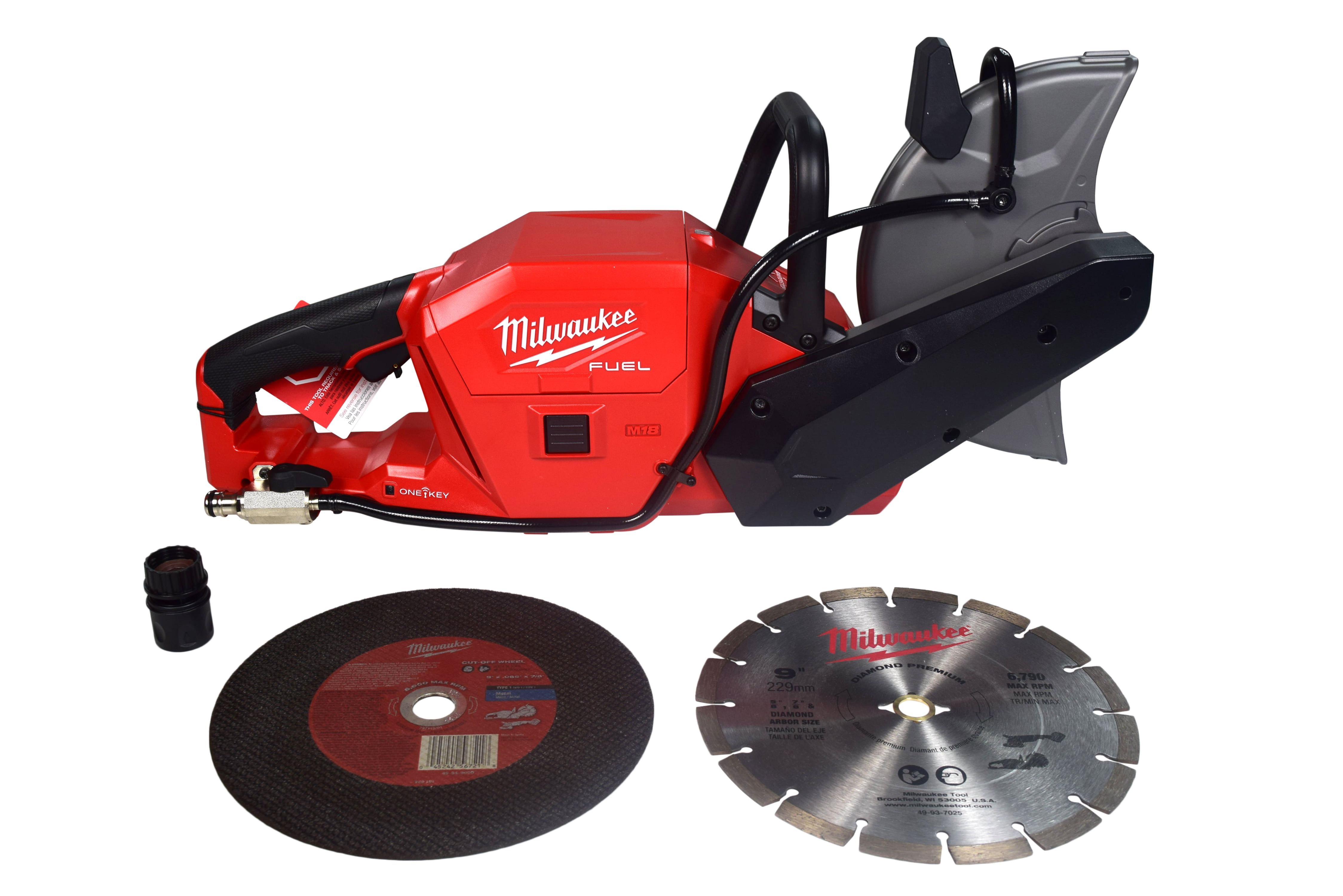 Milwaukee 2786-20 M18 FUEL Lithium-Ion in. Cut-Off Saw w/ ONE-KEY (Tool  Only)