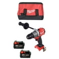 thumbnail image 1 of Milwaukee 2804-20 18V 1/2" Hammer Drill,2Pc. 48-11-1850 5.0Ah Battery, 1 of 7
