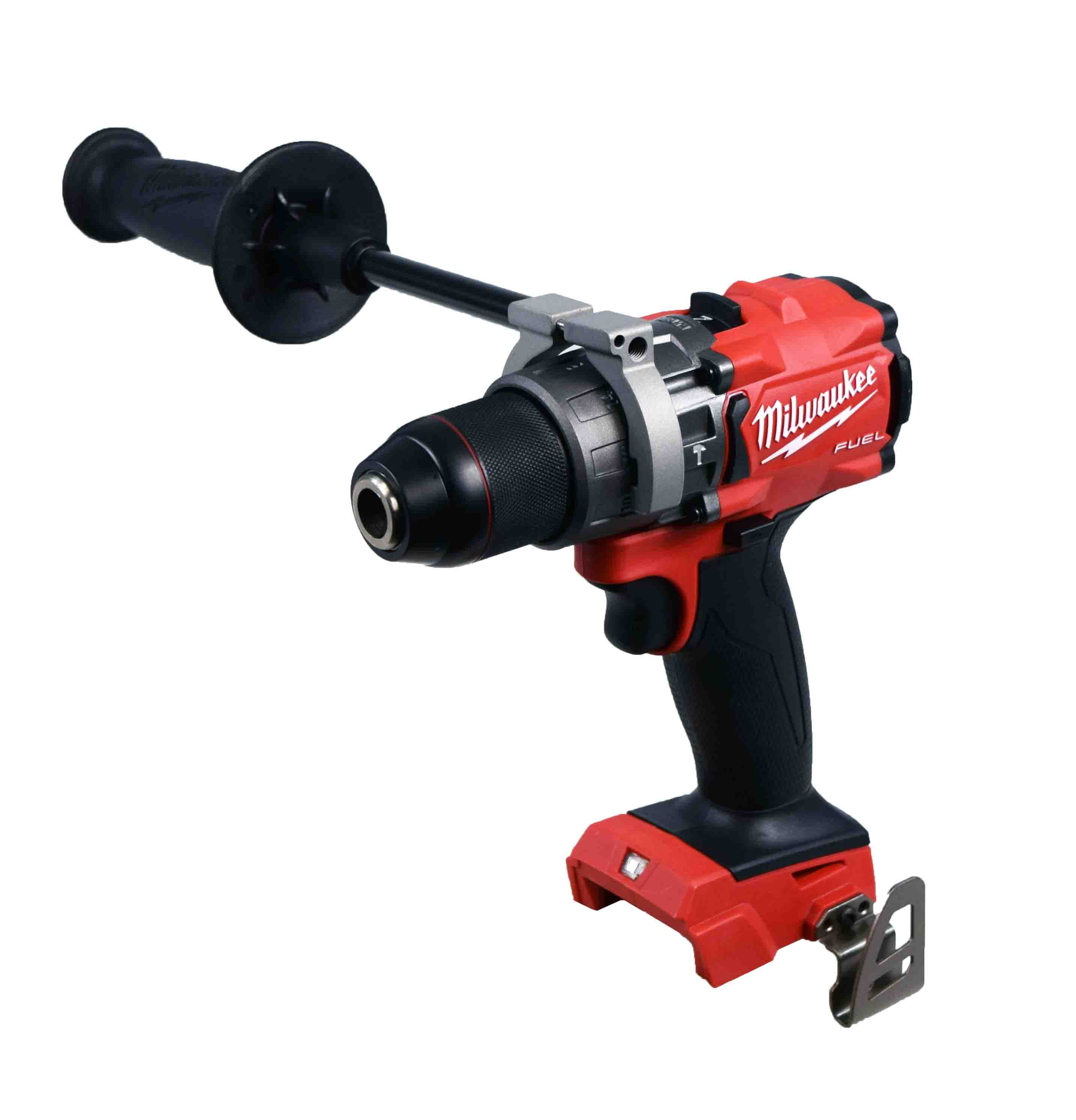 Milwaukee 2804-20 M18 1/2" Cordless Brushless Hammer Drill, 1200 in-lbs, 2000 RPM for Heavy Loads