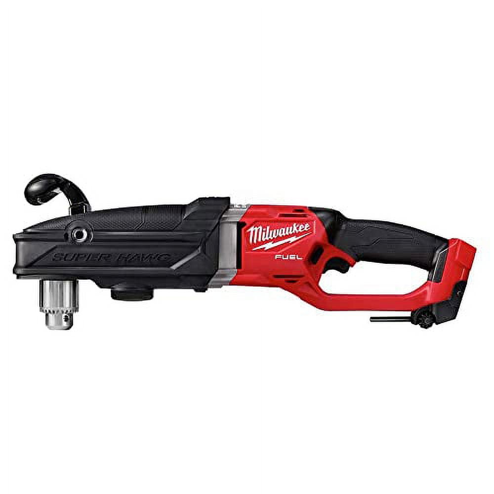 Milwaukee 2809-20 M18 FUEL 18-Volt Lithium-Ion Brushless Cordless GEN  Super Hawg 1/2 in. Right Angle Drill (Tool-Only)