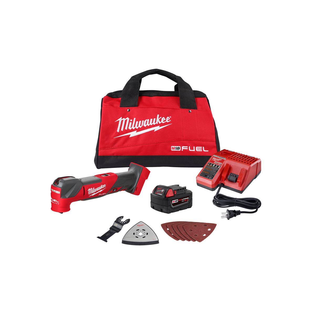 Milwaukee Tool M18 FUEL Oscillating Multi Tool Kit - Walmart.com 