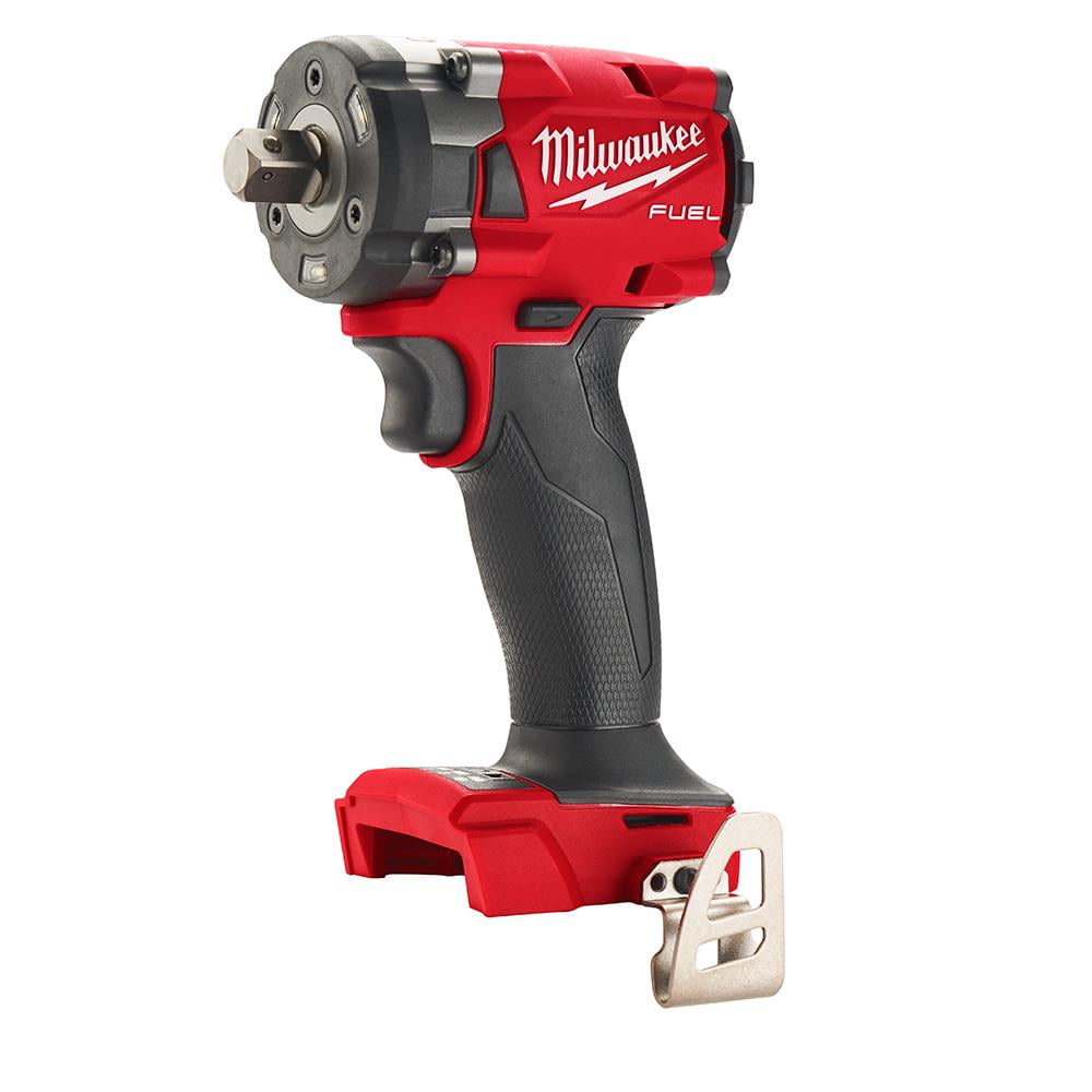 Milwaukee-2855P-20 M18 FUEL 1/2 Compact Impact Wrench w/ Pin Detent Bare Tool