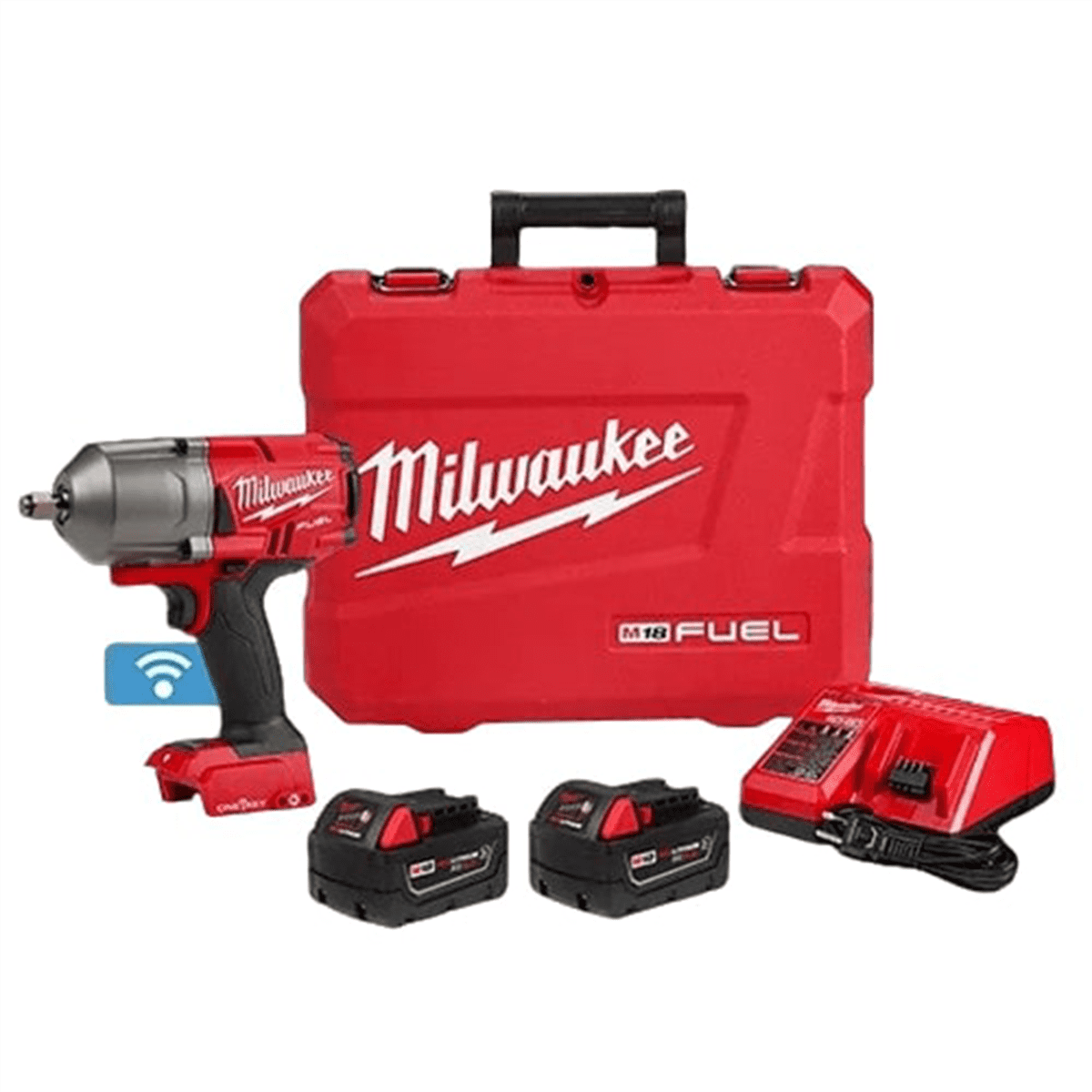 Milwaukee 2863-22R 18V Brushless 1/2 High-Torque Impact Wrench w/ Friction Ring