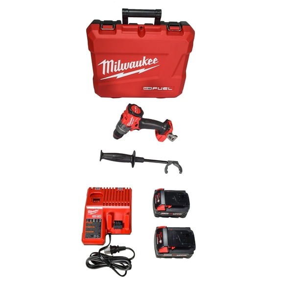 Milwaukee 2903-22 M18 FUEL 18V Lithium-Ion Brushless Cordless 1/2 in. Drill/Driver Kit