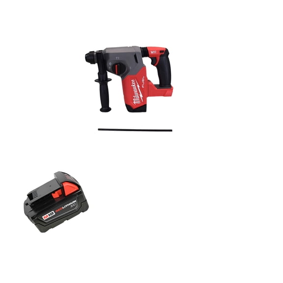 Milwaukee 2912-20 18V 1" SDS Plus Rotary Hammer with 3.0Ah Battery