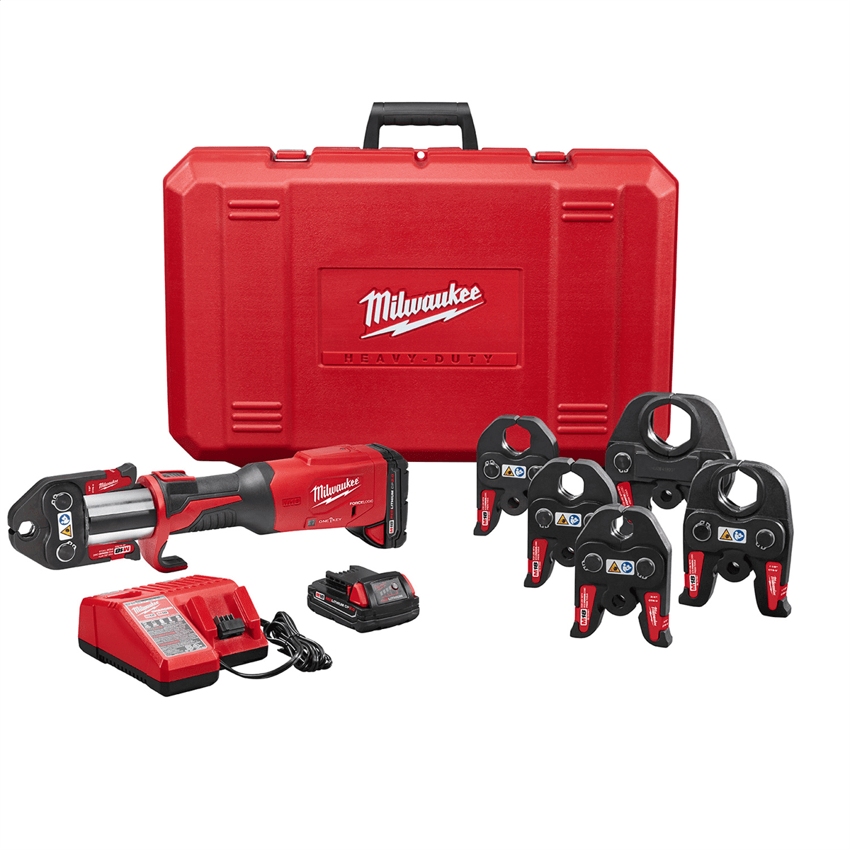 Milwaukee Tool M18 FORCE LOGIC Press Tool w/ ONE-KEY w/ 1/2"-2" CTS Jaws