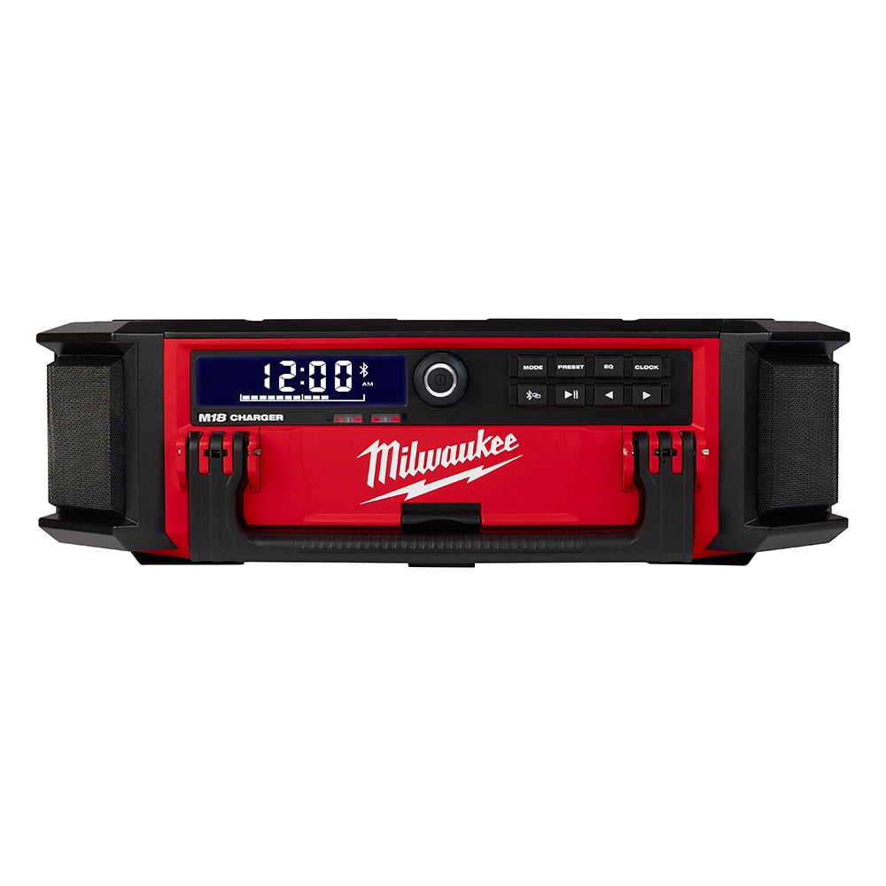 Milwaukee 18V Lithium-Ion Jobsite Audio Radio Speaker Cordless Built-In Charger