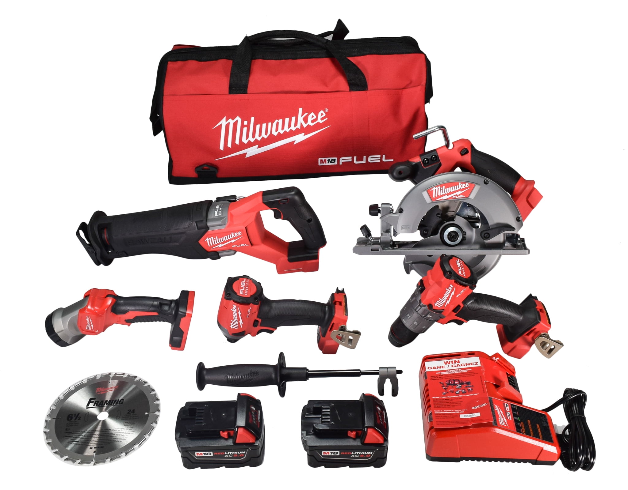 Kit de 5 herramientas M18 FUEL™ Milwaukee 2998-25 – FullConecta