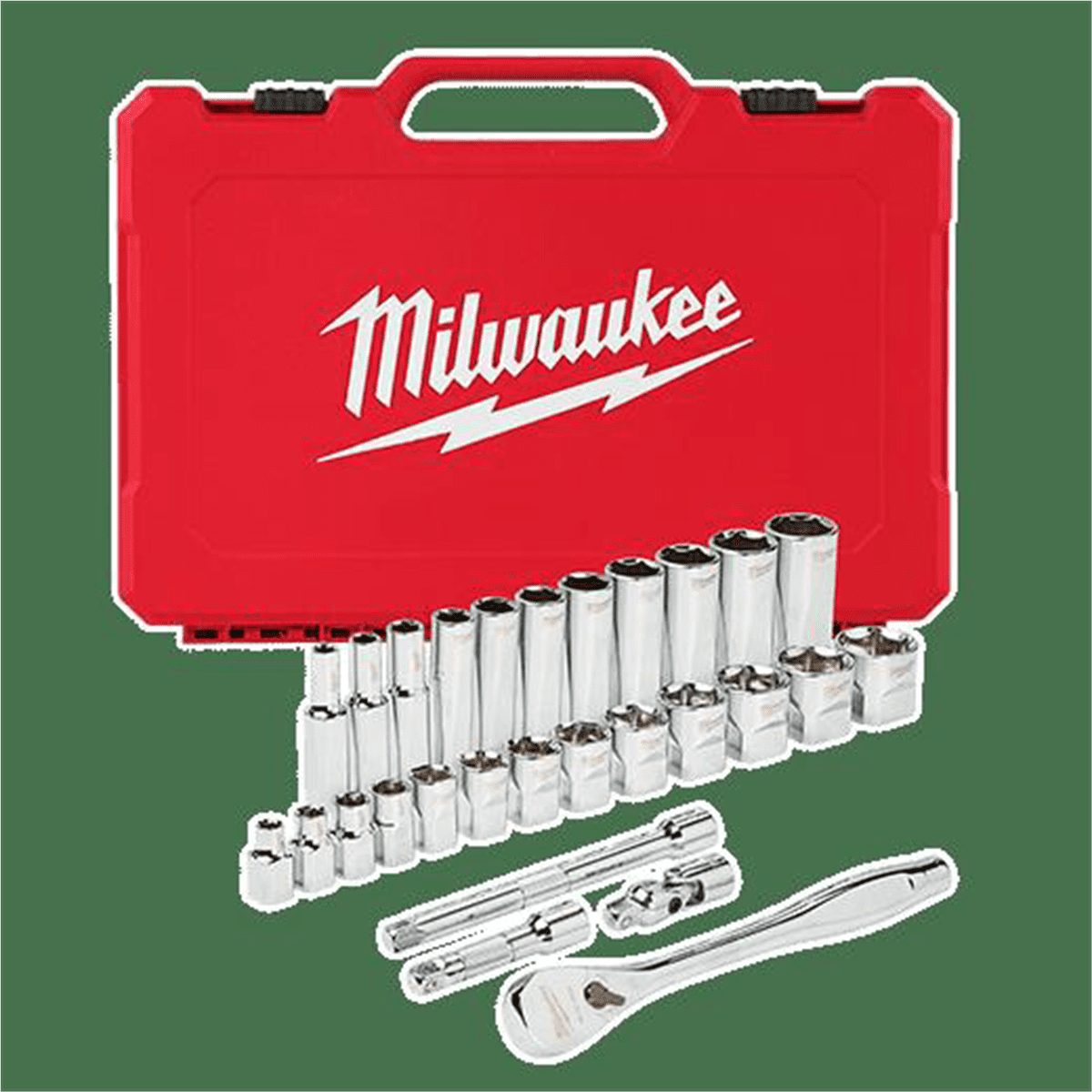 28 piece milwaukee socket set sale