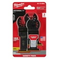 thumbnail image 1 of Milwaukee 3-Piece Multi-Material Oscillating Multi-Tool Blade Variety Pack, 1 of 10