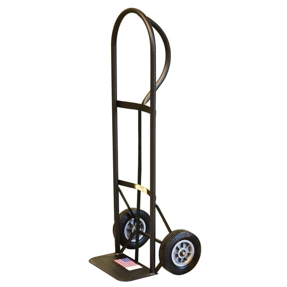 Milwaukee 30020 47" Black P-Handle Hand Truck With 8" Wheels