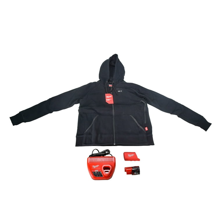 Milwaukee 336B 212X 12V Women s Heated Hoodie Kit Black 2XLarge
