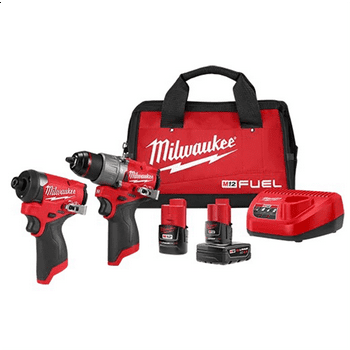 Milwaukee 3497-22 M12 FUEL 2-Tool Combo Kit with Drill/Impact Driver