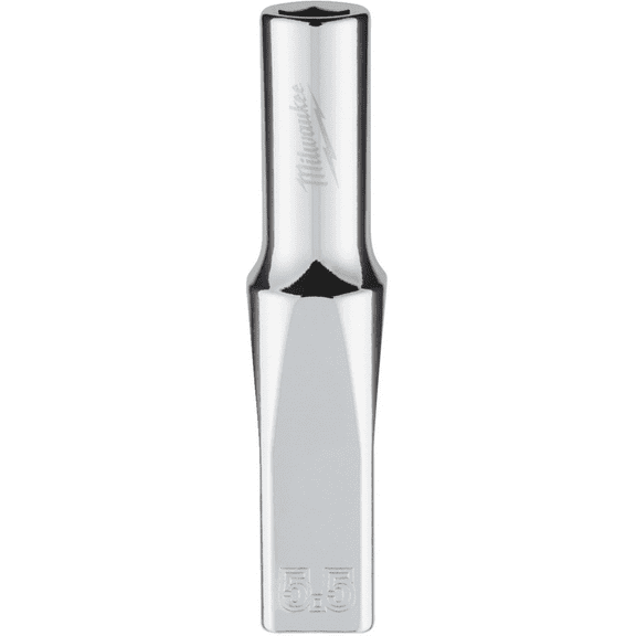 Milwaukee 45-34-9043 1/4" Drive 5.5mm Metric Deep Socket with FOUR FLAT Sides
