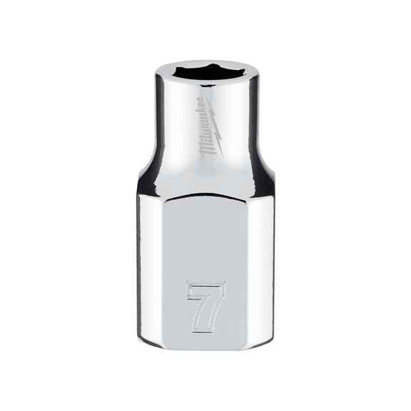 Milwaukee 45-34-9077 3/8" Drive 7mm Metric 6-Point Socket