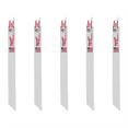 thumbnail image 1 of Milwaukee 48-00-5187 9" 14 TPI Thin Kerf SAWZALL Blades (5 Pack), 1 of 2