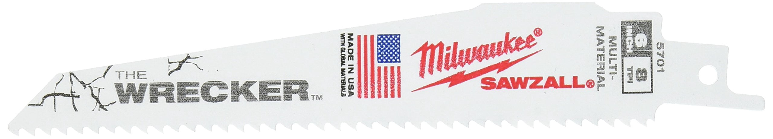 Milwaukee 48-00-5701 The Wrecker Blade, All Purpose Demolition Blade