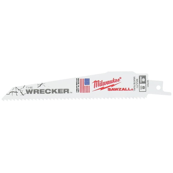 Milwaukee 48-00-5701 The Wrecker Blade, All Purpose Demolition Blade