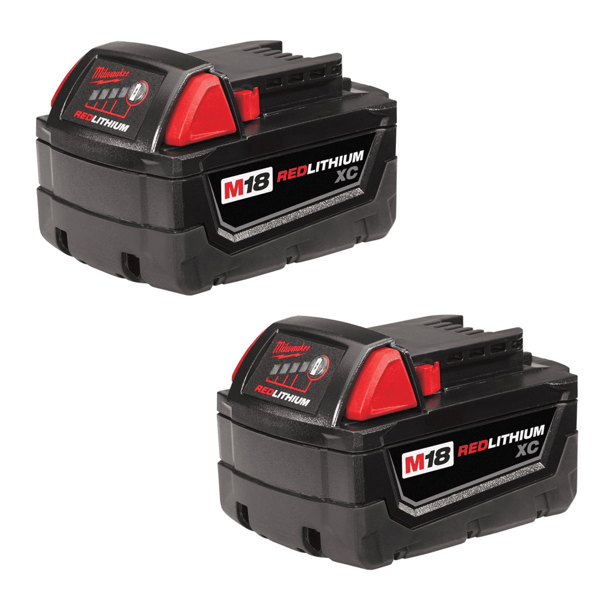 Milwaukee 48-11-1822 M18 REDLITHIUM High Capacity 3.0Ah Battery Pack (2pc)